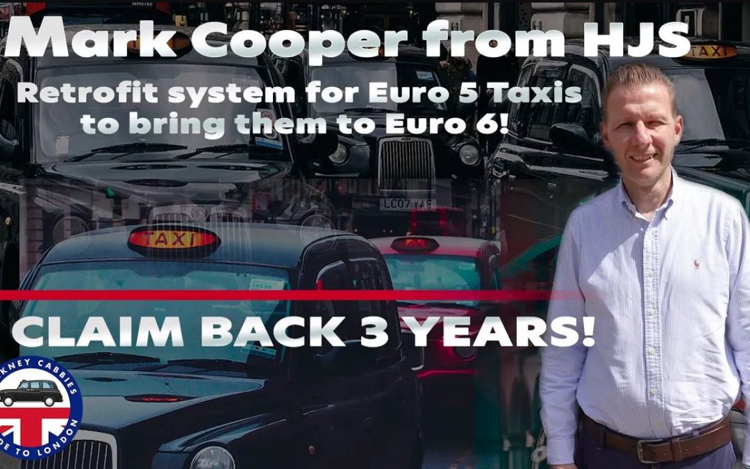 Turn your Euro 5 Taxi into a Euro 6 and claim back 3 years!